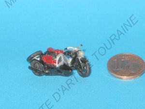MOTO RENE GILET 750 cc & SIDE CAR BUFFLIER 